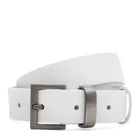 Женский кожаный ремень Borsa Leather 100s1genw132-white