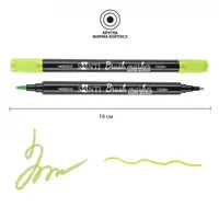 Маркер акварельний Santi Brush SWB-24 391080 салатовий