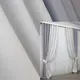Шторы (2шт.1,8х2,75м.) из ткани блэкаут. Цвет светло-серый с лавандовым. Код 014дк (826-1227ш) 10-817