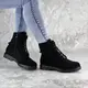 Ботинки женские зимние Fashion Divit 2243 38 размер 24 см Черный