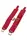 Оковы Leather Dominant Leg Cuffs, Red