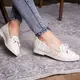 Слиперы женские Fashion Gracie 1793 38 размер 23,5 см Бежевый