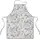 Фартук кухонный Ardesto Grey leaves ART12GL 60х80 см