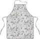 Фартук кухонный Ardesto Grey leaves ART12GL 60х80 см