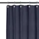 Шторка для душа и ванной с кольцами 180х200 DENIM