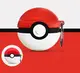 Чехол для AirPods 2/1 series - Poke Balls (Покемон) 3D, силиконовый, Красный