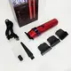 Машинка для стрижки волос VGR V-987 RED, Бритва триммер для мужчин
