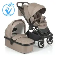 Коляска универсальная 2в1 ME 1091-B PERSONA Beige 
бежевая