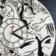 Часы из натурального дерева настенные детские «Тарзан»