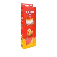 Набор для лепки "ЮДО клей" КУРОЧКА (воздушный пластилин)