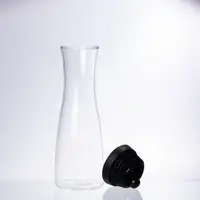 Стеклянный графин с крышкой 1.2 л для воды, сока, лимонада HP-19-42