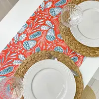 Дорожка на стол Желуди и шишки 150x40 см (DR_23NG018)