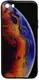 Чехол-накладка TOTO Print Glass Space Case Apple iPhone SE/5s/5 Violet