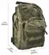 Тактическая сумка, слинг, армейский рюкзак через плечо Green Tactical