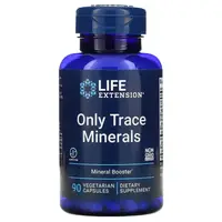 Витамины и минералы Life Extension Only Trace Minerals, 90 вегакапсул