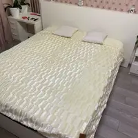 Плед из микрофибры Home Komfort Норка AAC-50407 220х240 см молочный