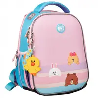 Рюкзак YES H-100 школьный каркасный Line Friends 559549