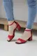 Женские босоножки Fashion Quoddy 2690 40 размер 26 см Красный