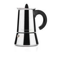 Гейзерная кофеварка Barazzoni La Caffettiera 830008004 200 мл серебристая