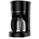Кофеварка капельная Adler AD 4383 black, 1.5Л, 900Вт
