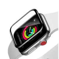 Защитное стекло BASEUS 0.2mm для Apple Watch 38mm serise 1-2-3 Full-screen curved tempered glass soft screen (SGAPWA4-E01)
