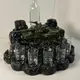 Автоматический наливатор Танк Т-72 со стелой на 7 рюмок (3D-печать)