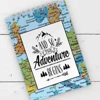 Блокнот на пружине А6 Adventure begins (BL6_19D006)