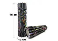 Массажный ролик EasyFit Morze 45 см Черный