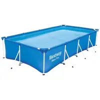 Басейн каркасний "Steel Pro" BESTWAY 56424 400-211-81см, фільтр-насос