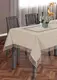 Tropik Home FRINGED AGK 242.Скатерть 160x200 POLYESTER MASA JAKARD PANO