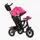 Велосипед 3-х колесный детский Best Trike, надувные колеса, фара, с USB, пульт. Pink (149988)