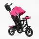 Велосипед 3-х колесный детский Best Trike, надувные колеса, фара, с USB, пульт. Pink (149988)