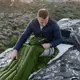 Спальный мешок с натуральным пухом Naturehike CWM400 CNK2300SD013, темно-голубой