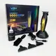 Машинка для стрижки волос с мощным мотором XPRO VGR V-992 GOLD с насадками 1-2-3 мм.