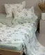 Постельное белье евро с летним одеялом из муслина и с простынью на резинке Koloco Print 5 20795 200х230 см
