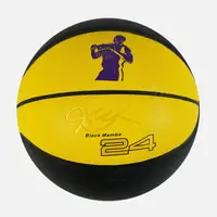 Мяч баскетбольный Black Mamba, материал PU, размер №7. Yellow and Black (141735)