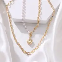 Колье женское с кулоном 12072 80 см