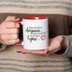Кружка "Тільки велика людина може навчити маленьке серце" на День Учителя, Красный, украинская, Деревянная подарочная коробка с гравировкой, 330 мл