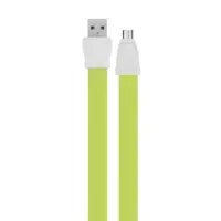 Кабель microUSB Flat Full Speed II RC-011m 1m green Remax 311001