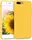 Чехол для iPhone 7 Plus / iPhone 8 Plus - Cиликоновый с микрофиброй, Yellow (4)