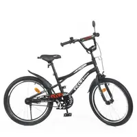 Велосипед детский PROF1 Y20252-1 20 дюймов, черный