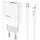 Адаптер сетевой HOCO Type-C to Lightning cable Rapido charger set C80A |1USB/1Type-C, QC/PD, 20W, 3A|