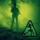 Шеврон с липучкой Ведьма светящийся в темноте 8,7х9 см вышитый патч нашивка