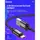 Кабель Micro USB HOCO X89 Wind 1 метра 2.4A Чёрный