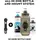Фляга Peaty's x Fidlock Lockin Bottle, Mountains / Clear, 450ml