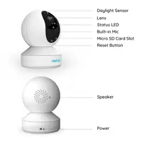 WiFi відеокамера Reolink E1 3Mp, IP, поворотна 929