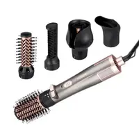 Фен-щетка Rotex AirBrush Plus RHC495-T 1100 Вт серебристый