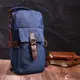 Интересная плечевая сумка для мужчин из плотного текстиля Vintage 22190 Синий