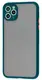 Чехол для iPhone 11 Pro Max - Goospery Matte Case, Dark Green (Камера закрытая)