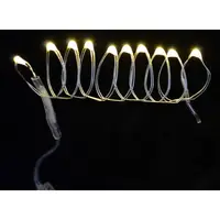 Электрическая гирлянда YES Нить 801097 1.1 м 10 LED теплый белый